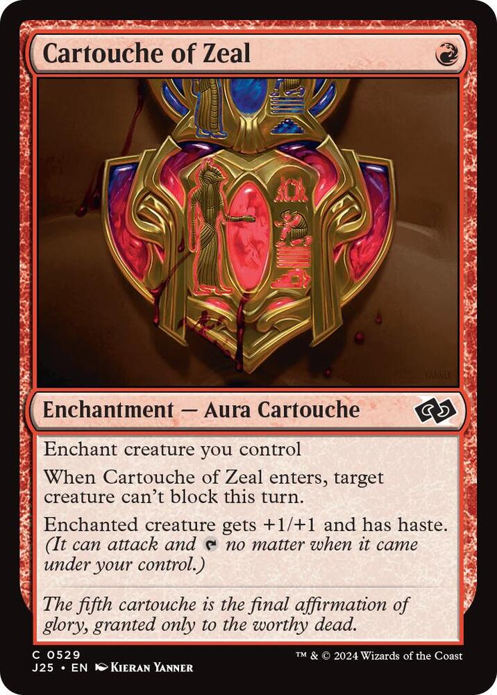Cartouche of Zeal, Foundations Jumpstart 529
