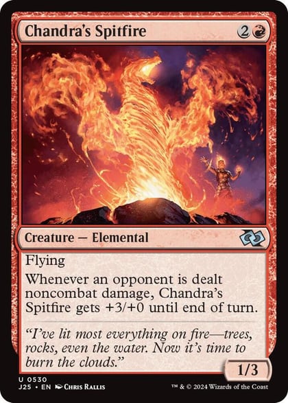 Chandra's Spitfire, Foundations Jumpstart 530