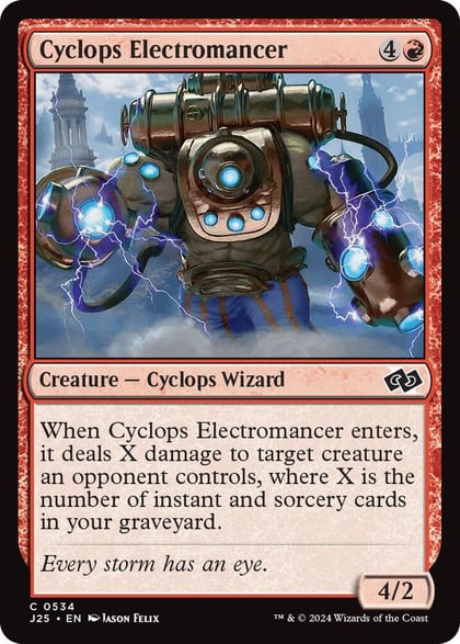 Cyclops Electromancer, Foundations Jumpstart 534