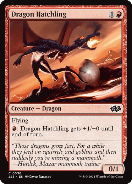 Dragon Hatchling, Foundations Jumpstart 536