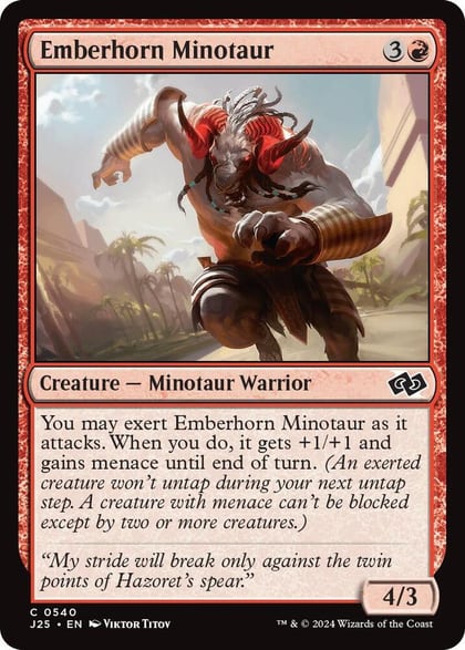 Emberhorn Minotaur, Foundations Jumpstart 540