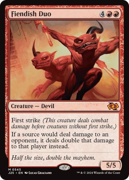 Fiendish Duo, Foundations Jumpstart 545