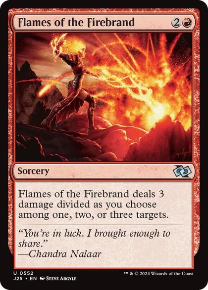 Flames of the Firebrand, Foundations Jumpstart 552