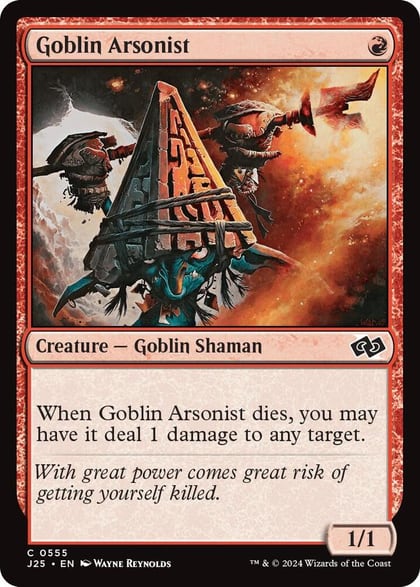 Goblin Arsonist, Foundations Jumpstart 555