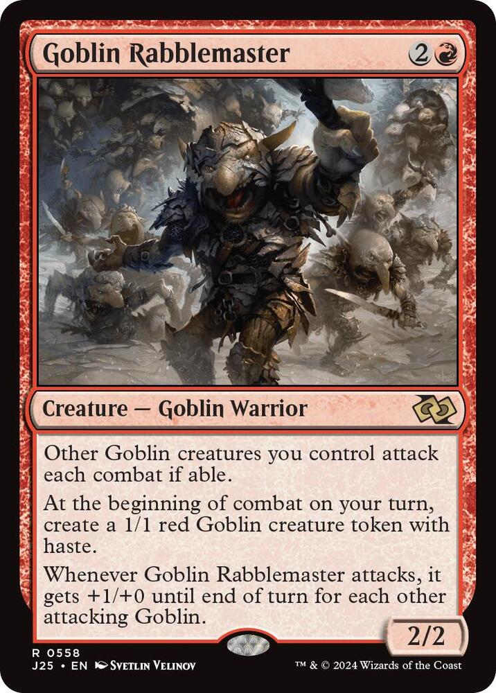 Goblin Rabblemaster, Foundations Jumpstart 558