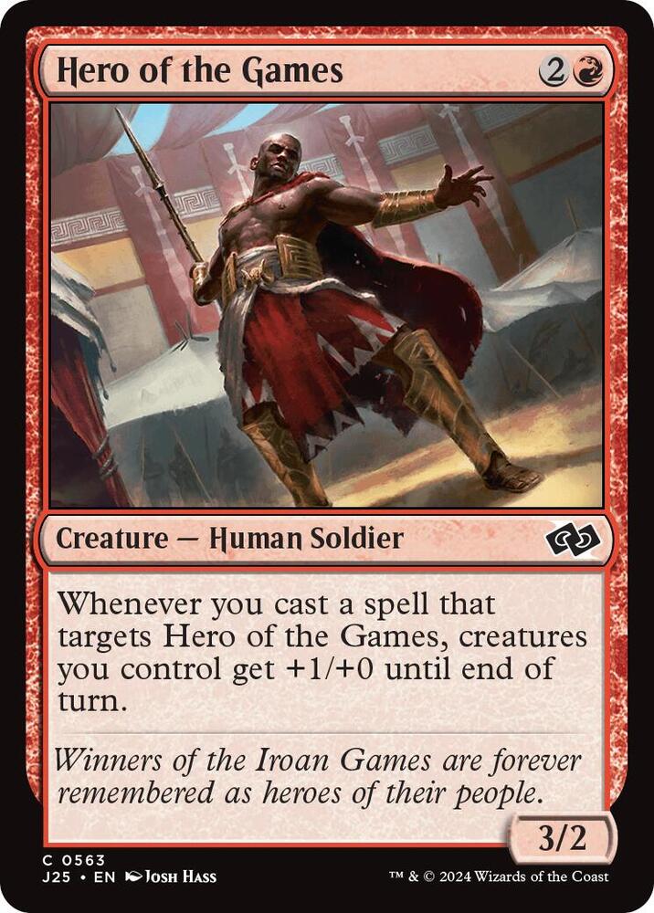Hero of the Games, Foundations Jumpstart 563