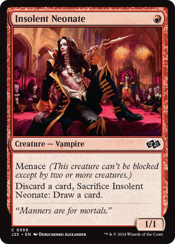 Insolent Neonate, Foundations Jumpstart 566