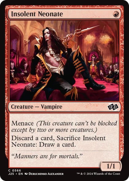 Insolent Neonate, Foundations Jumpstart 566