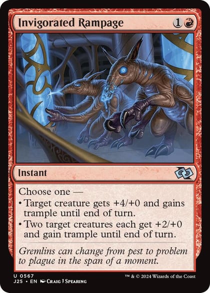 Invigorated Rampage, Foundations Jumpstart 567
