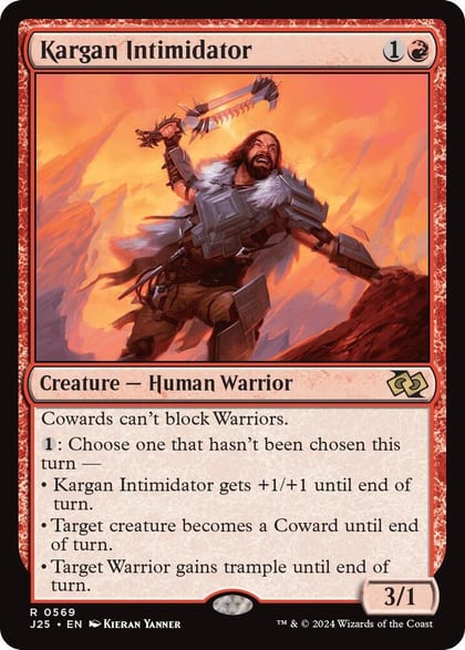 Kargan Intimidator, Foundations Jumpstart 569