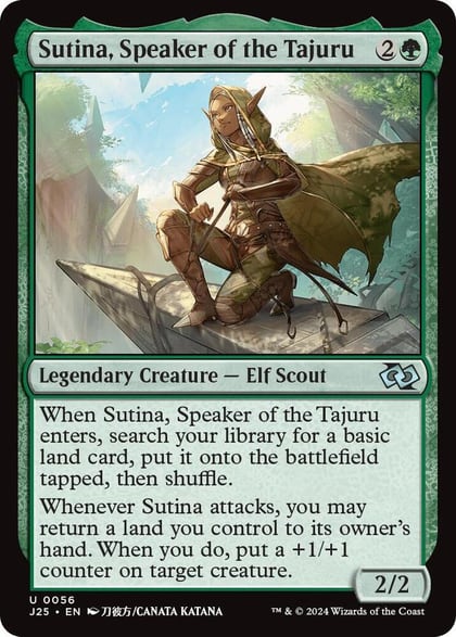 Sutina, Speaker of the Tajuru (Anime), Foundations Jumpstart 56