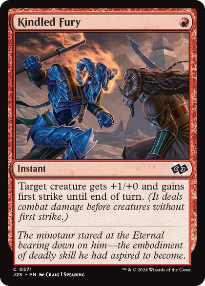 Kindled Fury, Foundations Jumpstart 571