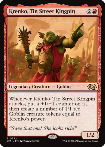 Krenko, Tin Street Kingpin, Foundations Jumpstart 572