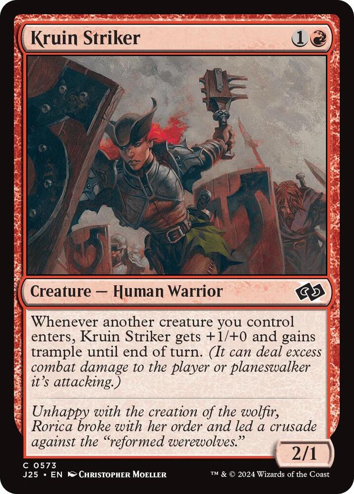 Kruin Striker, Foundations Jumpstart 573