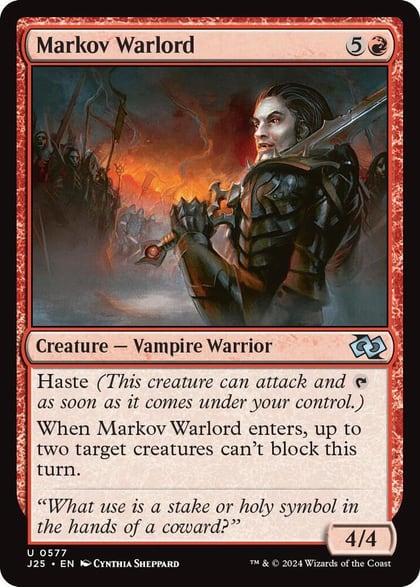 Markov Warlord, Foundations Jumpstart 577
