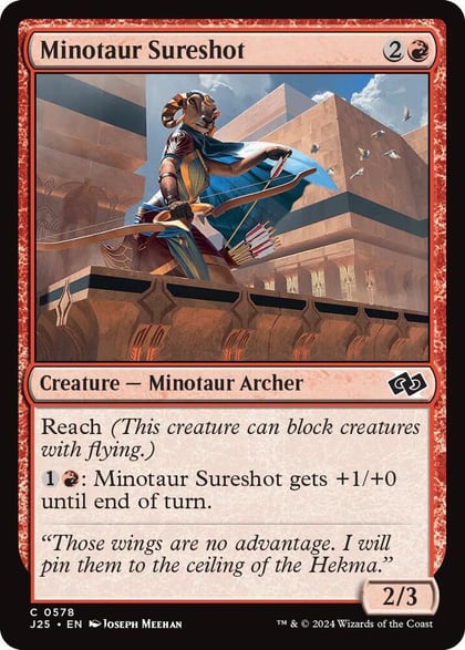 Minotaur Sureshot, Foundations Jumpstart 578