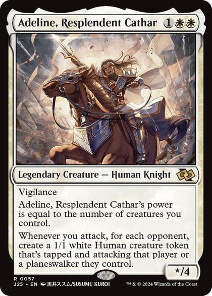 Adeline, Resplendent Cathar (Anime), Foundations Jumpstart 57
