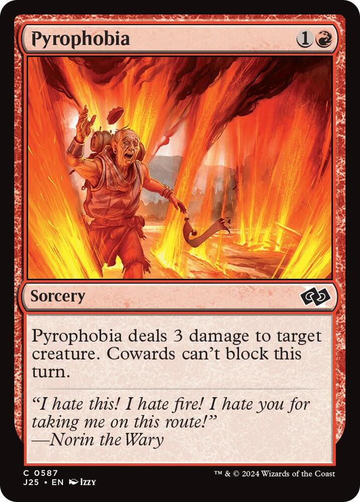 Pyrophobia, Foundations Jumpstart 587