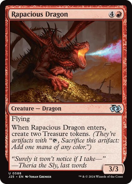 Rapacious Dragon, Foundations Jumpstart 588