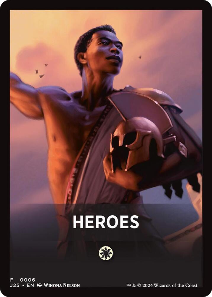 Heroes Theme Card, Foundations Jumpstart 6