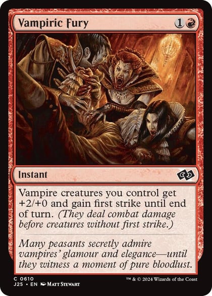 Vampiric Fury, Foundations Jumpstart 610
