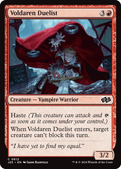 Voldaren Duelist, Foundations Jumpstart 612