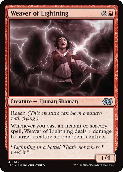 Weaver of Lightning, Foundations Jumpstart 615