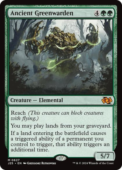Ancient Greenwarden, Foundations Jumpstart 627