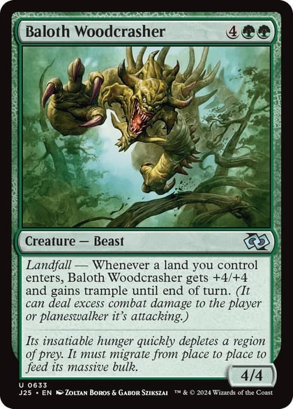 Baloth Woodcrasher, Foundations Jumpstart 633