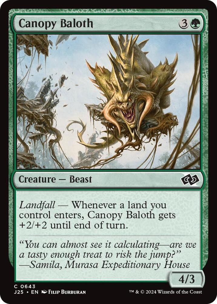 Canopy Baloth, Foundations Jumpstart 643