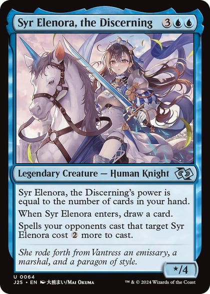 Syr Elenora, the Discerning (Anime), Foundations Jumpstart 64