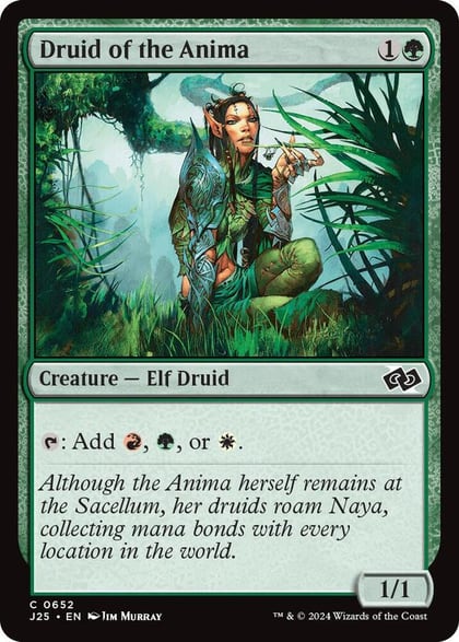 Druid of the Anima, Foundations Jumpstart 652