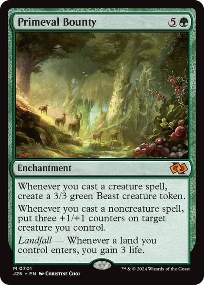 Primeval Bounty, Foundations Jumpstart 701