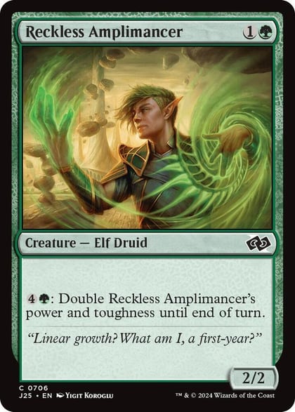 Reckless Amplimancer, Foundations Jumpstart 706