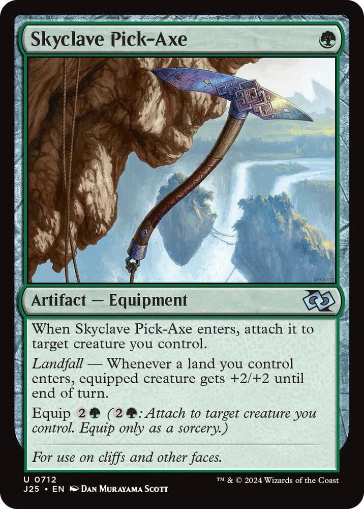 Skyclave Pick-Axe, Foundations Jumpstart 712