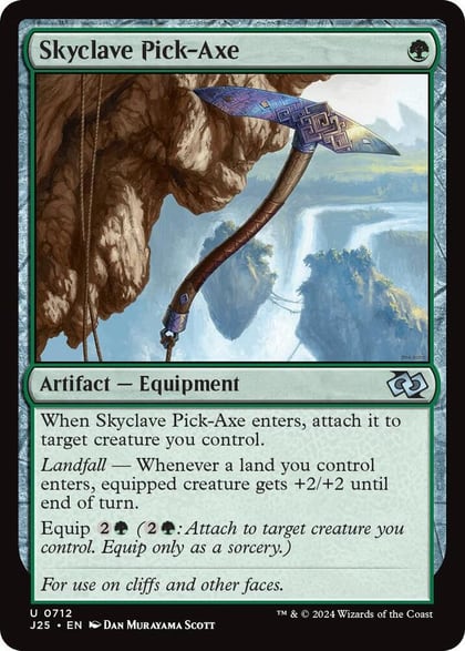 Skyclave Pick-Axe, Foundations Jumpstart 712