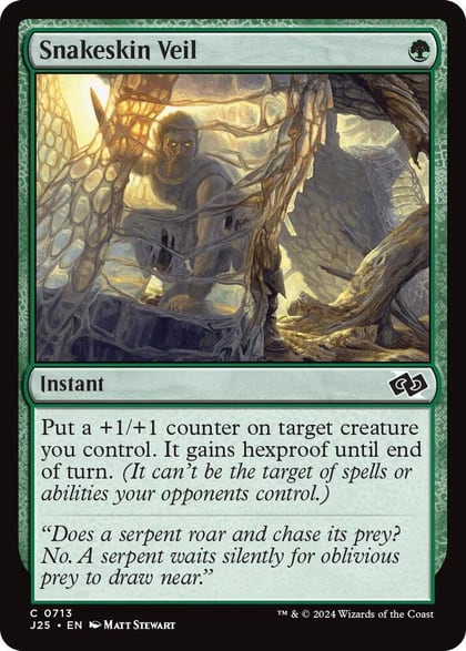 Snakeskin Veil, Foundations Jumpstart 713