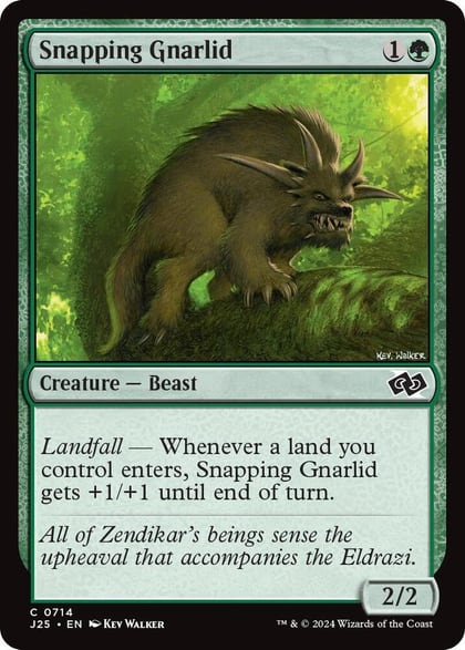 Snapping Gnarlid, Foundations Jumpstart 714