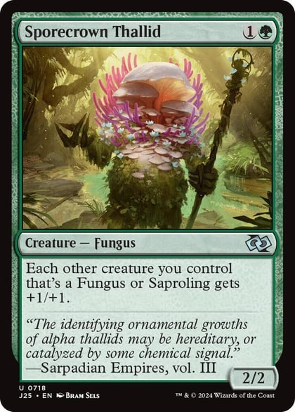 Sporecrown Thallid, Foundations Jumpstart 718