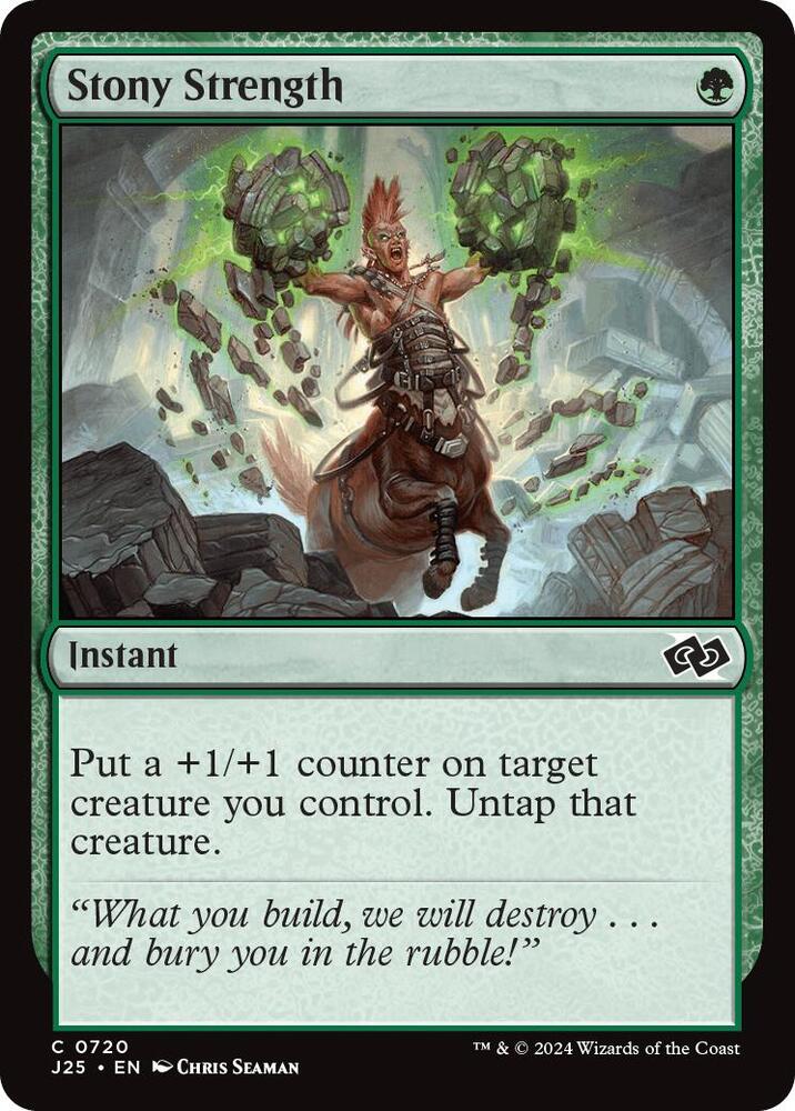 Stony Strength, Foundations Jumpstart 720