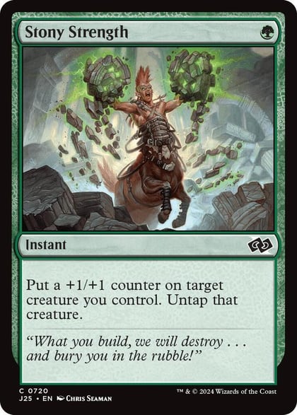 Stony Strength, Foundations Jumpstart 720