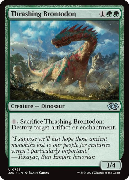 Thrashing Brontodon, Foundations Jumpstart 725
