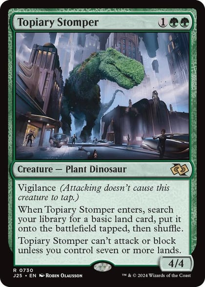 Topiary Stomper, Foundations Jumpstart 730