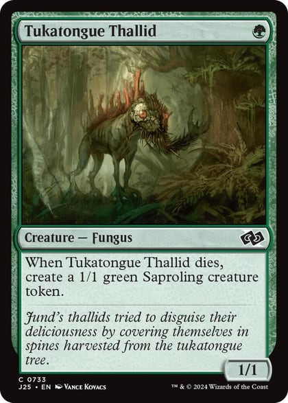 Tukatongue Thallid, Foundations Jumpstart 733