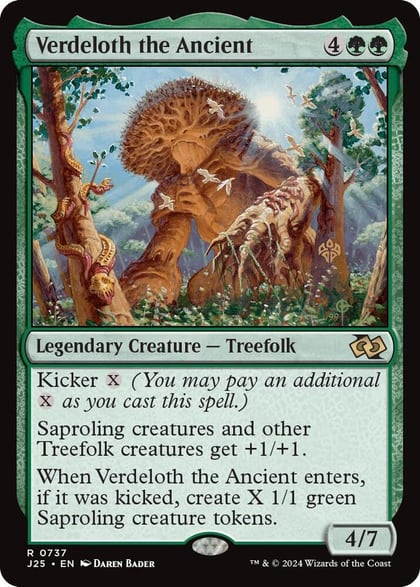 Verdeloth the Ancient, Foundations Jumpstart 737