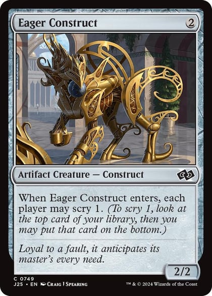 Eager Construct, Foundations Jumpstart 749