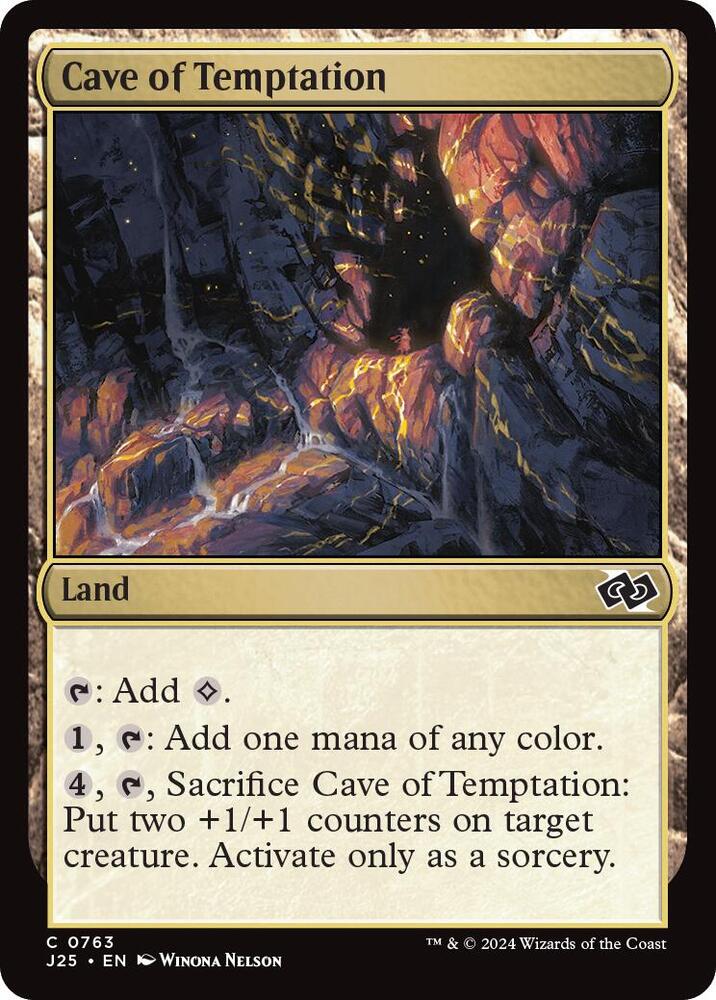 Cave of Temptation, Foundations Jumpstart 763