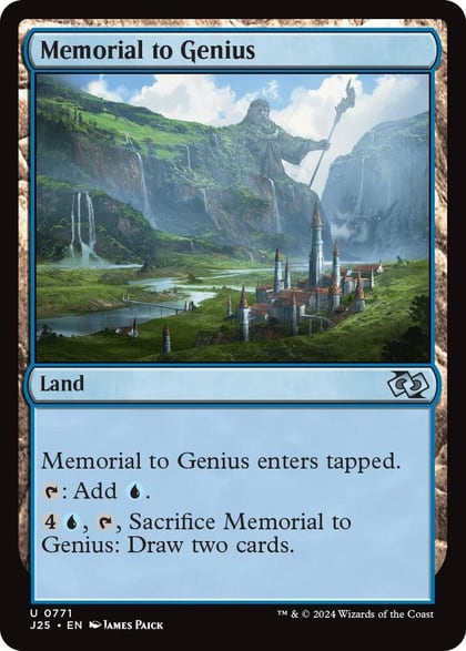 Memorial to Genius, Foundations Jumpstart 771