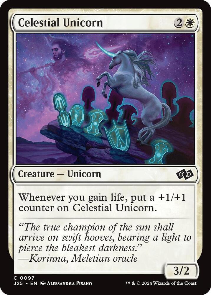 Celestial Unicorn, Foundations Jumpstart 97