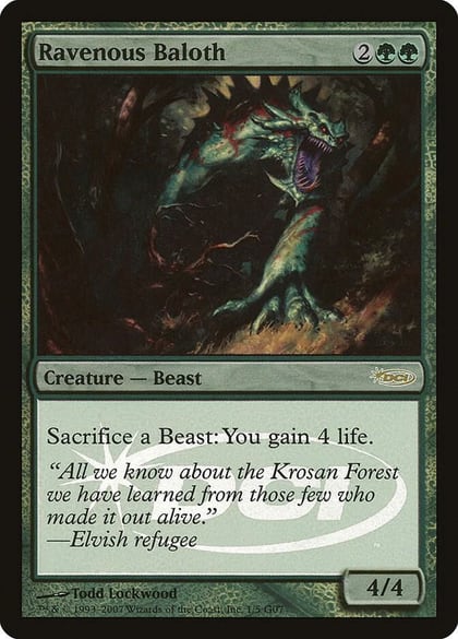 Ravenous Baloth, Judge Promos 1
